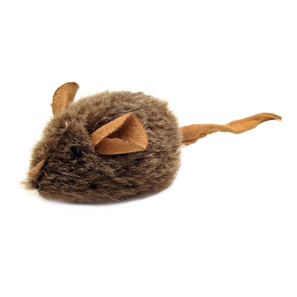 Topolino rumoroso di peluches gioco per gatti