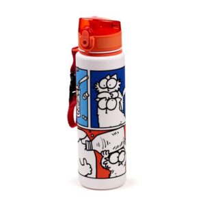 Borraccia infrangibile con gatti Simon's Cat stile fumetto