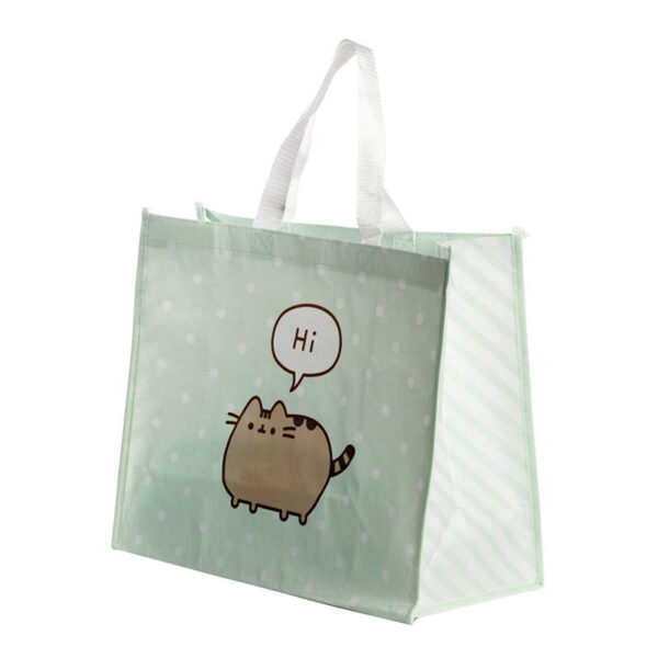 Borsa shopper con la gatta Pusheen, lato