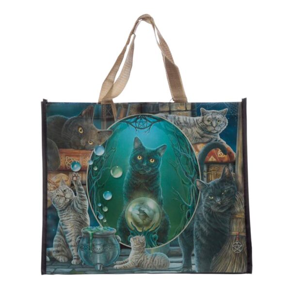 Borsa shopper con i gatti disegnati da Lisa Parker