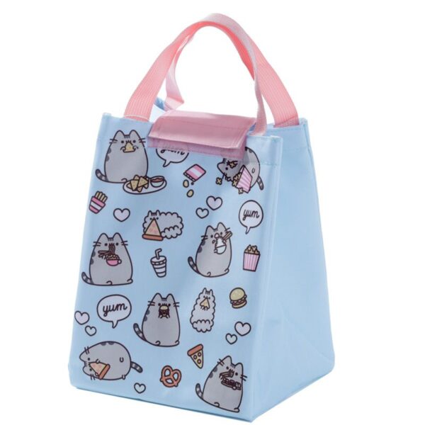 Borsa termica con chiusura a strappo gatta Pusheen