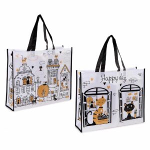 Borse shopper con gatti in città