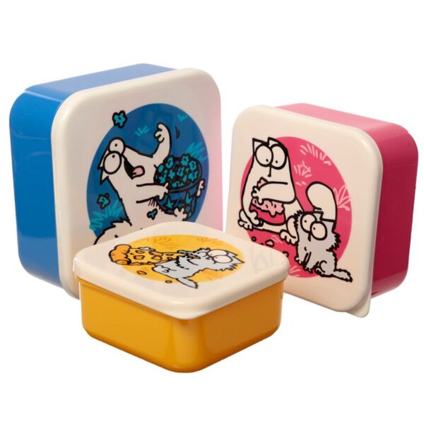 Contenitori per alimenti con il gatto Simon's Cat