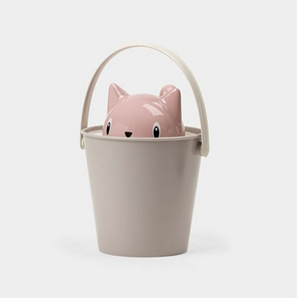 Crick Secchiello portacrocchette UnitedPets Rosa / Tortora