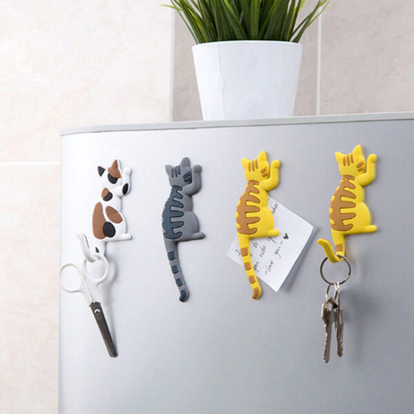 Gancetto magnetico a forma di gatto