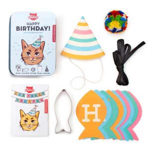 Kit di buon compleanno per gatti