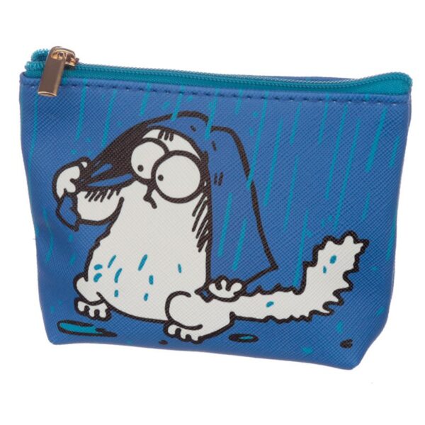 Portamonete con gatto di Simon's Cat, blu