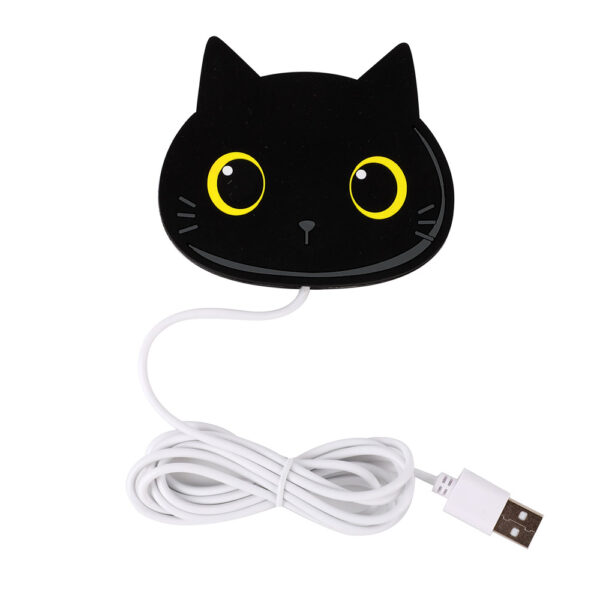 Scalda tazza usb musetto di gatto nero