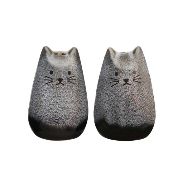 Set sale e pepe in ceramica gattini