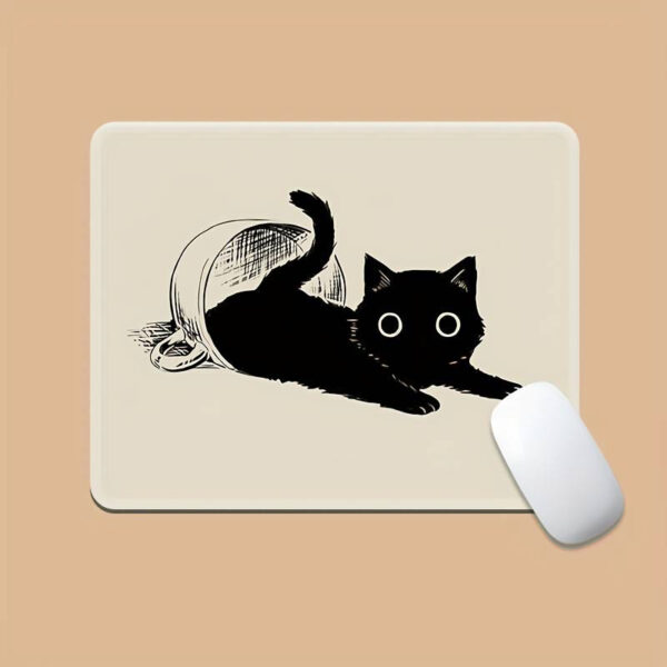 Tappetino per mouse gattino nella tazzina