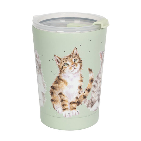 Tazza termica da viaggio con gattini
